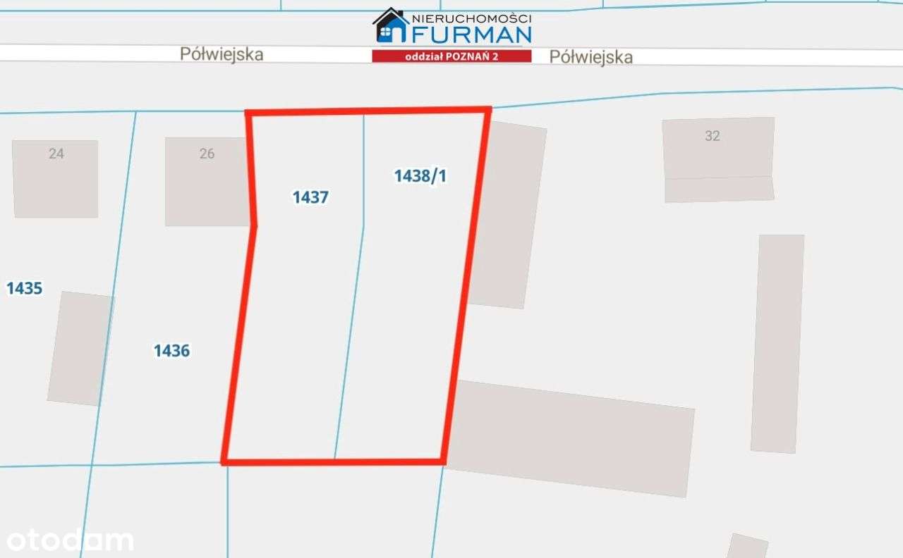 Działka budowlana 1220 m2, Opalenica-0