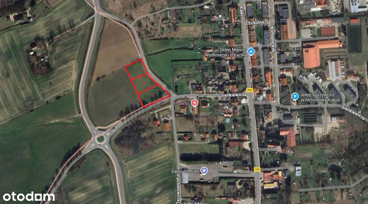 sprzedam działki przeznaczone pod zabudowe budynku mieszkalnego - Pełny obrazek: 2/3