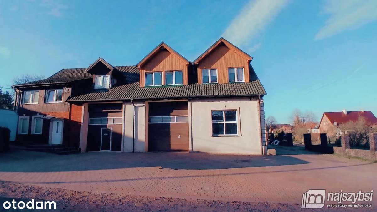 WĘGORZYCE-DOM Z WARSZTATEM SAMOCHODOWYM, HALĄ