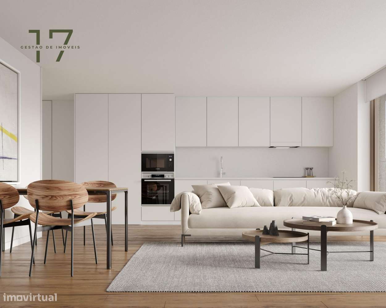 Apartamento T2 com Varanda — Arcozelo-2