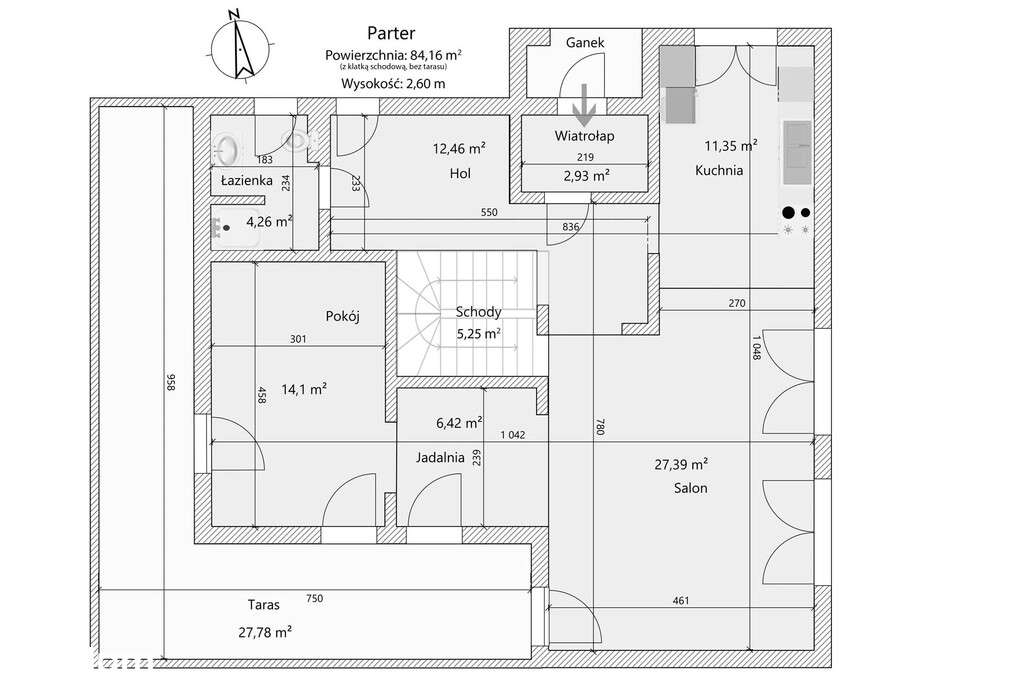 Dom w Hornówku w zalesionej okolicy - Pełny obrazek: 4/20
