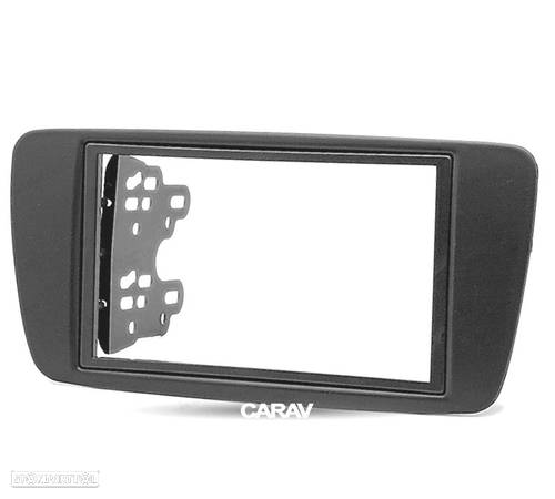 MOLDURA ADAPTADOR PRETO PARA RADIO 2-DIN PARA SEAT IBIZA 08-15 - 3