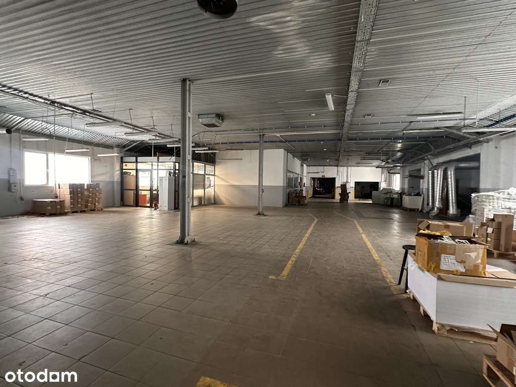 Hale produkcyjno-magazynowa z pom biurowymi. 1540zł/ m2-7