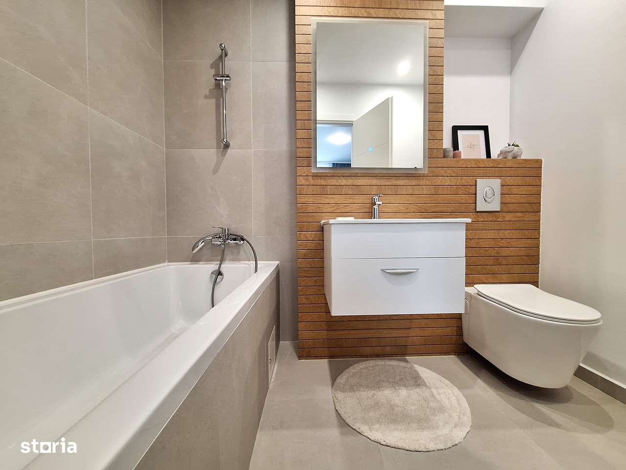 Apartament 2 camere Trio Bridge View, terasa 100 mp, 240.000 EUR + TVA-13