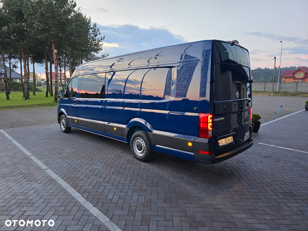 Volkswagen CRAFTER LONG 4,80 Długi 7-OSOBOWY + ŁADOWNOŚĆ 1027kg NOWY NOWY NOWY DOSTĘPNY OD RĘKI KAMERA COFANIA NAVI LED FOTEL PNEŁMATYCZNY ZABUDOWA PRZESTRZENI ŁADUNKOWEJ - 12