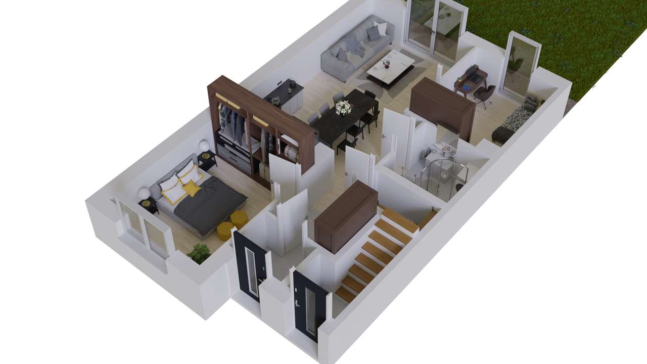 Zamieszkaj z ogrodem pod Ostrowem! || 2 miejsca postojowe w cenie||-10