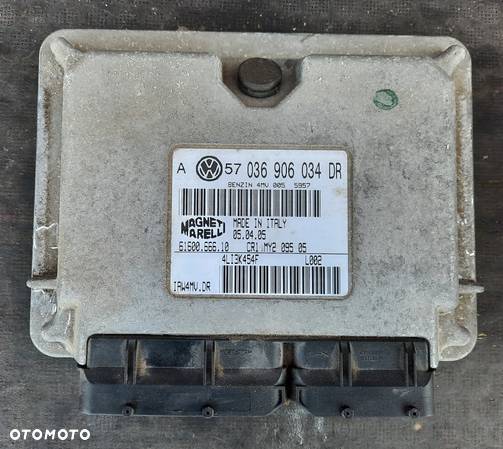 KOMPUTER STEROWNIK SILNIKA 036906034DR VW GOLF IV - 1