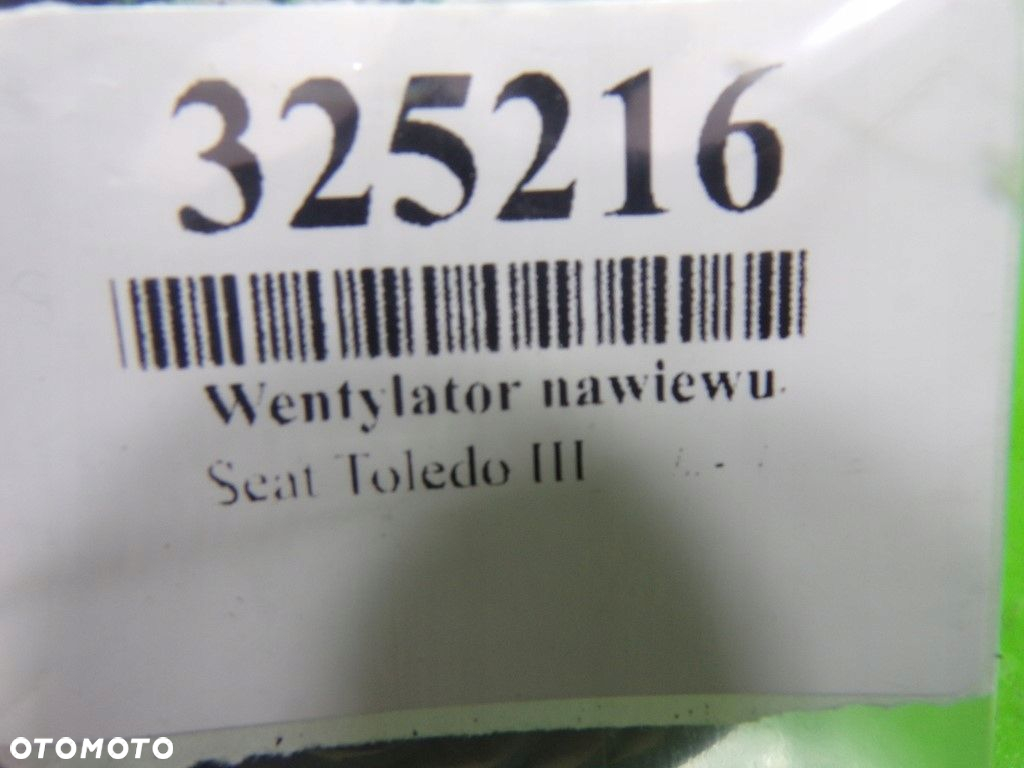 SEAT TOLEDO III WENTYLATOR NAWIEWU OPORNICA F011021936 - 9