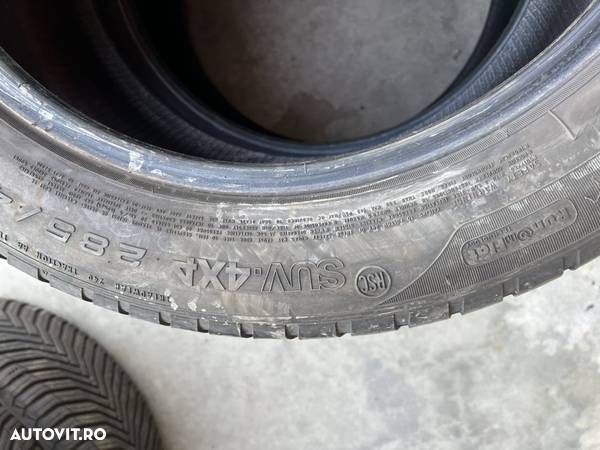 vând set anvelope 255/50/19-285/45/19 goodyear de vară cu runflat ca noi - 11