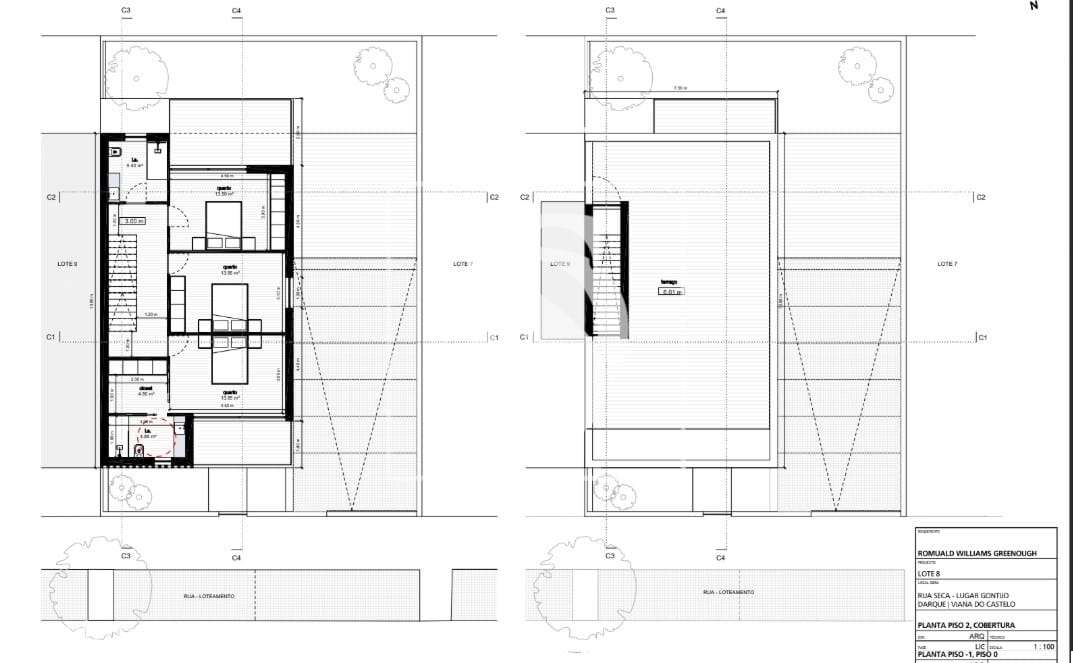 Terreno para construção de moradia em banda em Darque-11