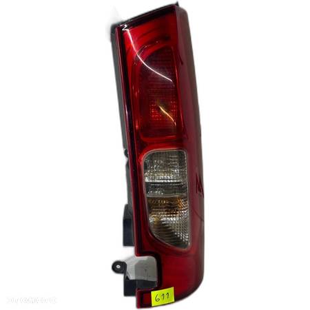 Pęknięta Lampa tył tylnia tylna prawa Mercedes Citan W415 - 1