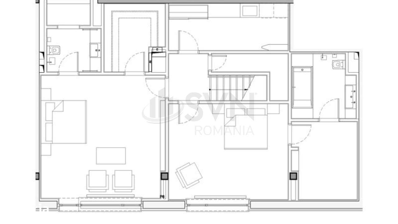Apartament duplex 3 -150mp Camere Floreasca Rahmaninov - Imagine principală: 5/15