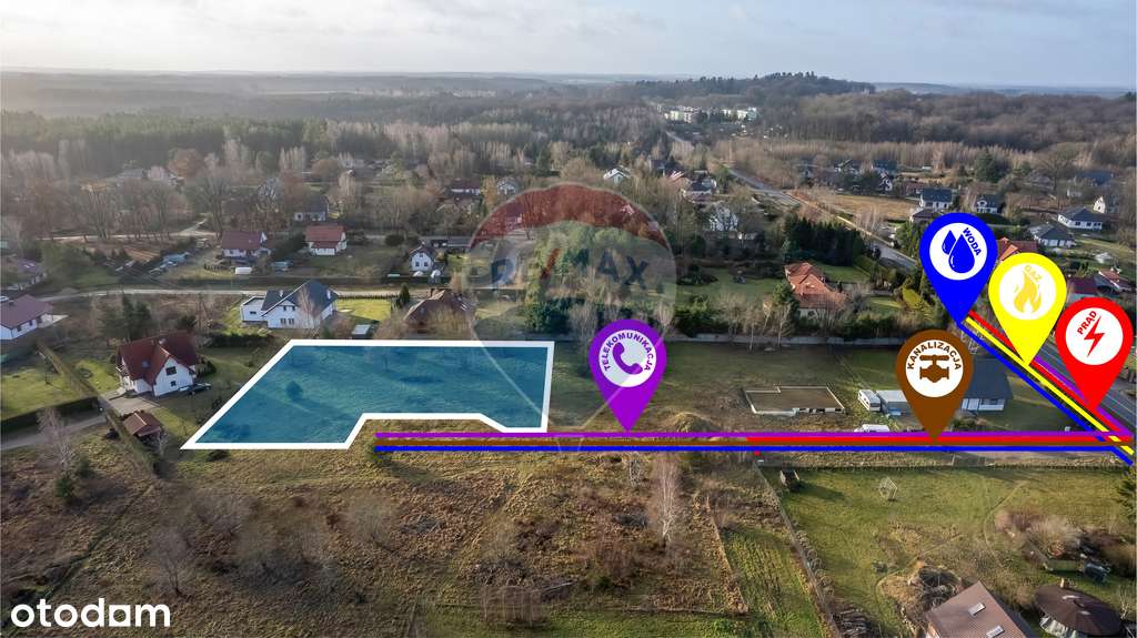 Działka budowlana Chłopska Kępa z WZ - Pełny obrazek: 5/9