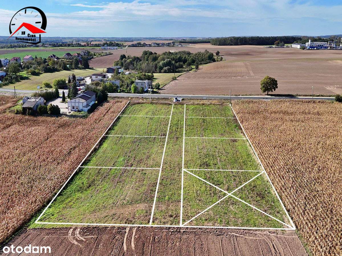 Działki na wzgórzu. Wz z 2025. Przy asfalcie.-4