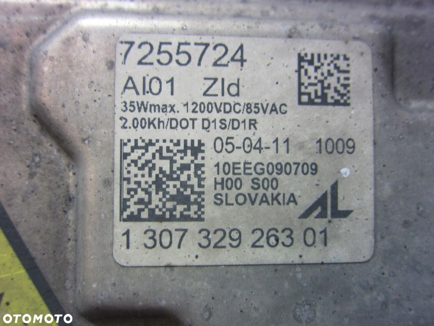 BMW X3 F25 LAMPA PRAWA PRZEDNIA PRZÓD XENON AHL USA 7255724 - 9