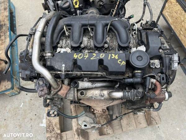 Motor complet fara anexe Peugeot 308 (2007->) 2.0 hdi RHR RHJ 136 cp RHR - 2