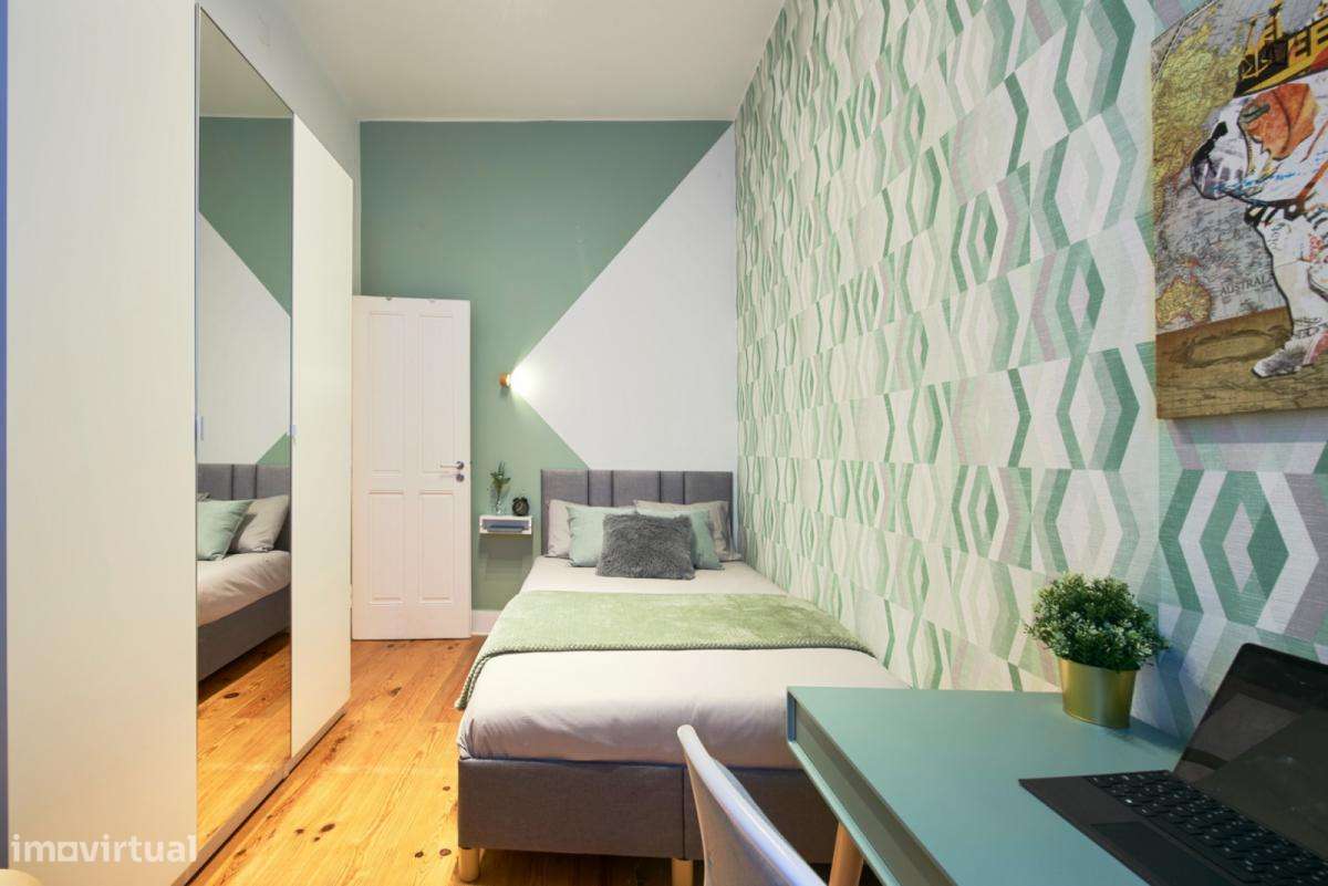 Quarto - localizado em Alcântara Lisbon - Grande imagem: 5/18