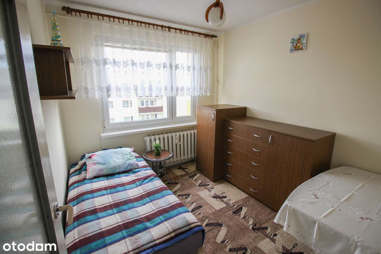 Przytulne 3-pokojowe mieszkanie z balkonem. NAJEM OKAZJONALNY - Pełny obrazek: 4/8