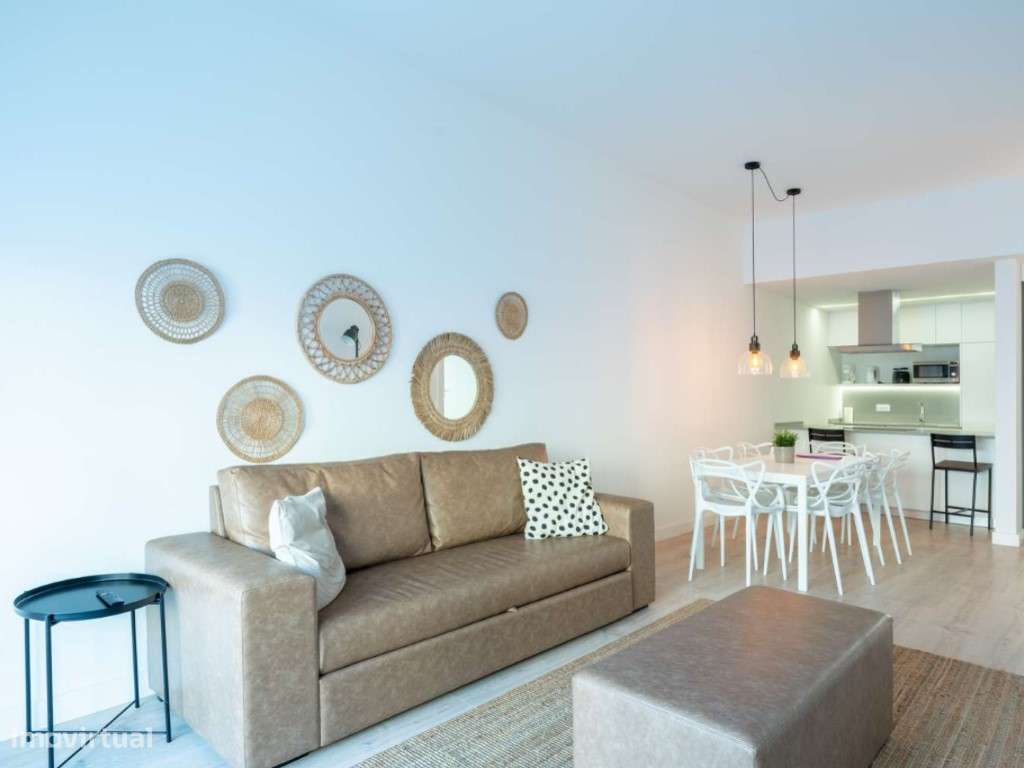 Apartamento T3 renovado, com terraço junto ao Campo Santana - Grande imagem: 5/30