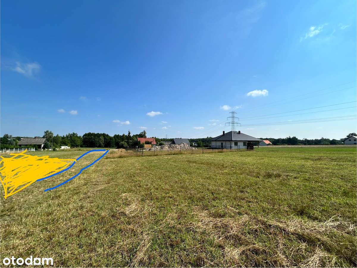 Działka z warunkami zabudowy BEZPOŚREDNIO- woda, prąd, światłowód - Pełny obrazek: 4/7