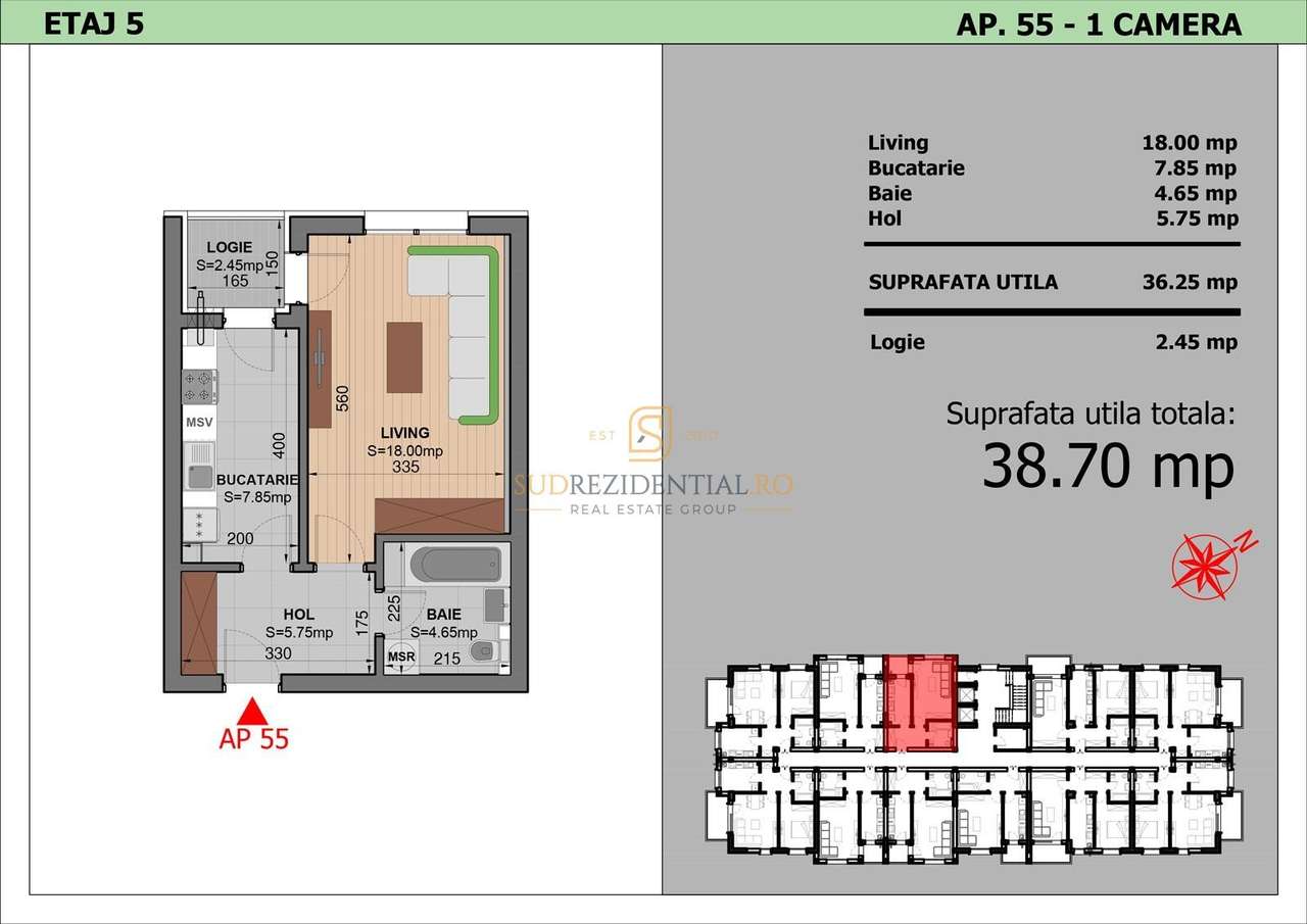 Locuinta noua in ansamblu rezidential – Grand Arena Mall, Metalurgiei - Imagine principală: 4/20