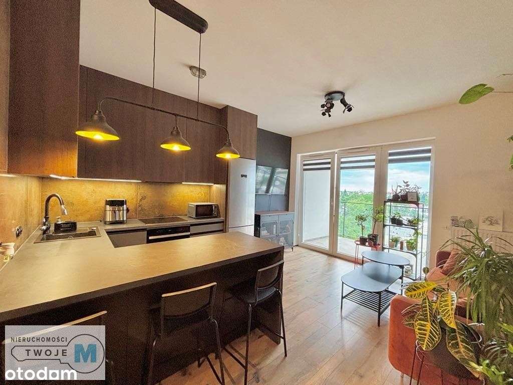 2 pokoje w apartamentowcu z dużym tarasem i widok - Pełny obrazek: 2/8