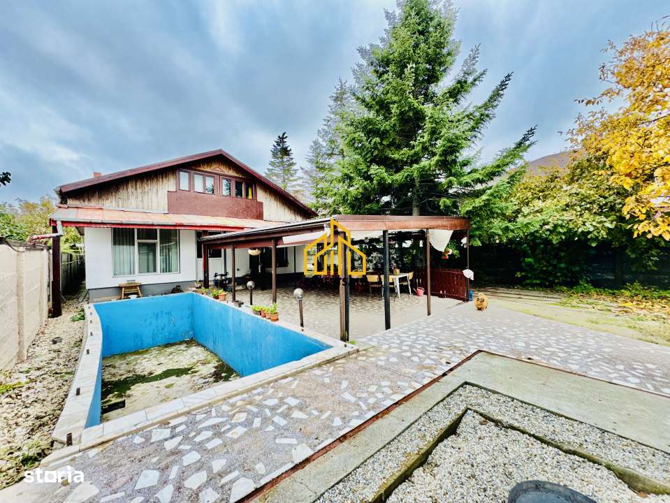 CASA DOMNESTI CENTRAL/ 6 CAMERE/ 1.500 TEREN/UTILITATI/PISICNA - Imagine principală: 5/11