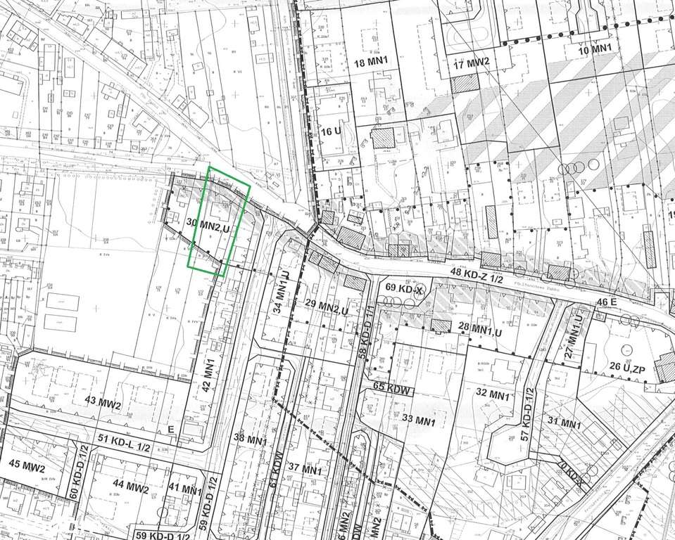 Działka z domem na Oksywiu, MN2, U - inwestycyjnie-3