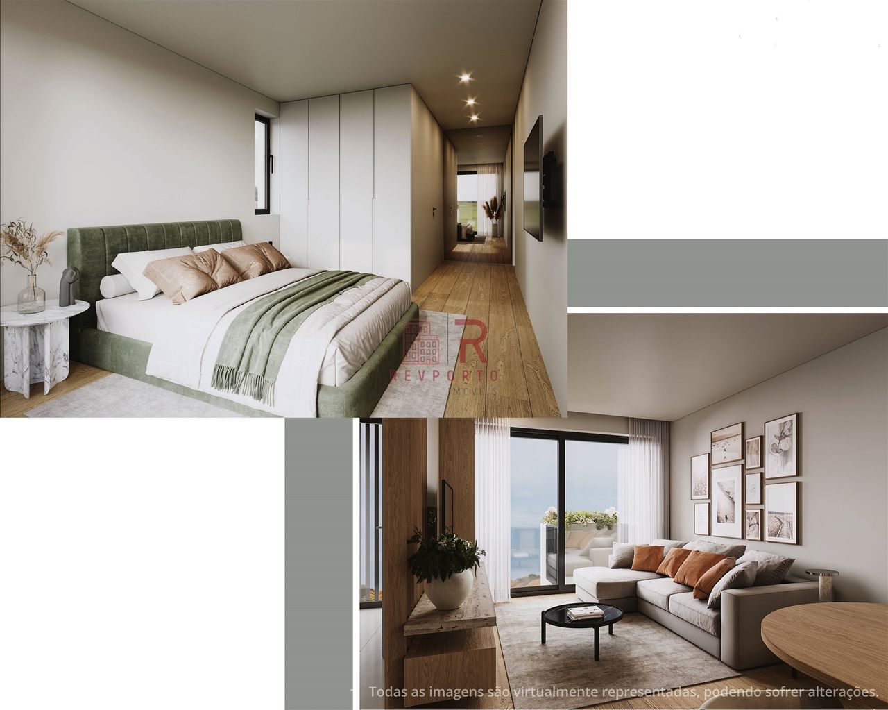 Apartamento T2 (2 suites e terraço) - Areosa
