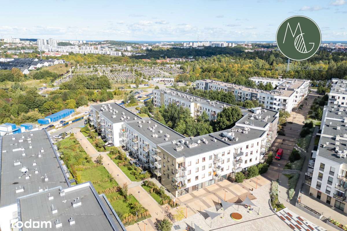 Super 2 pokoje, widok na zieleń, balkon, parking-17