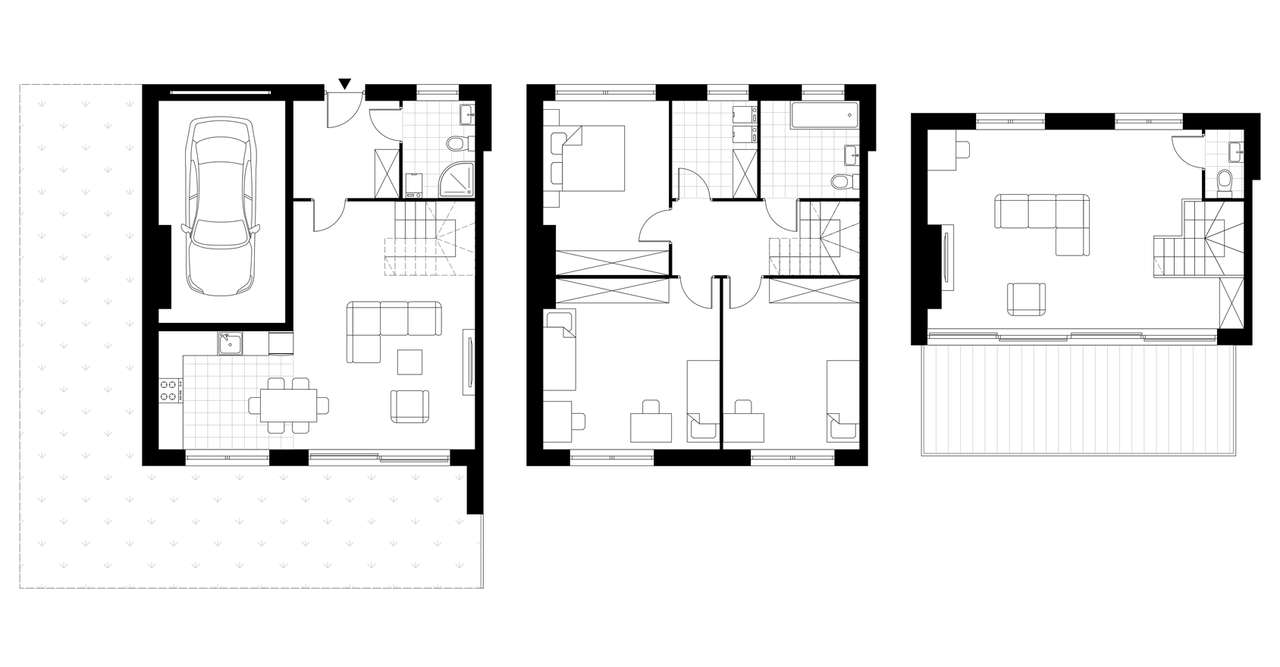 4-pokojowy dom 136m2 + ogródek Bezpośrednio - Pełny obrazek: 5/8