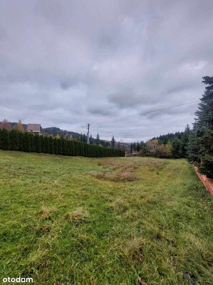 Działka budowlana Poręba, gmina Myślenice ! - Pełny obrazek: 5/8