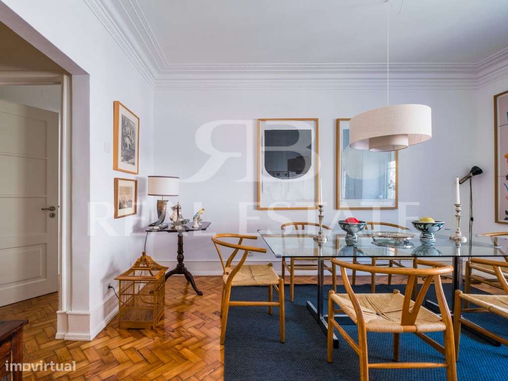 T3 com 1 Suite + Pátio comum e alguma VISTA RIO | RESTELO - Lisboa.-25