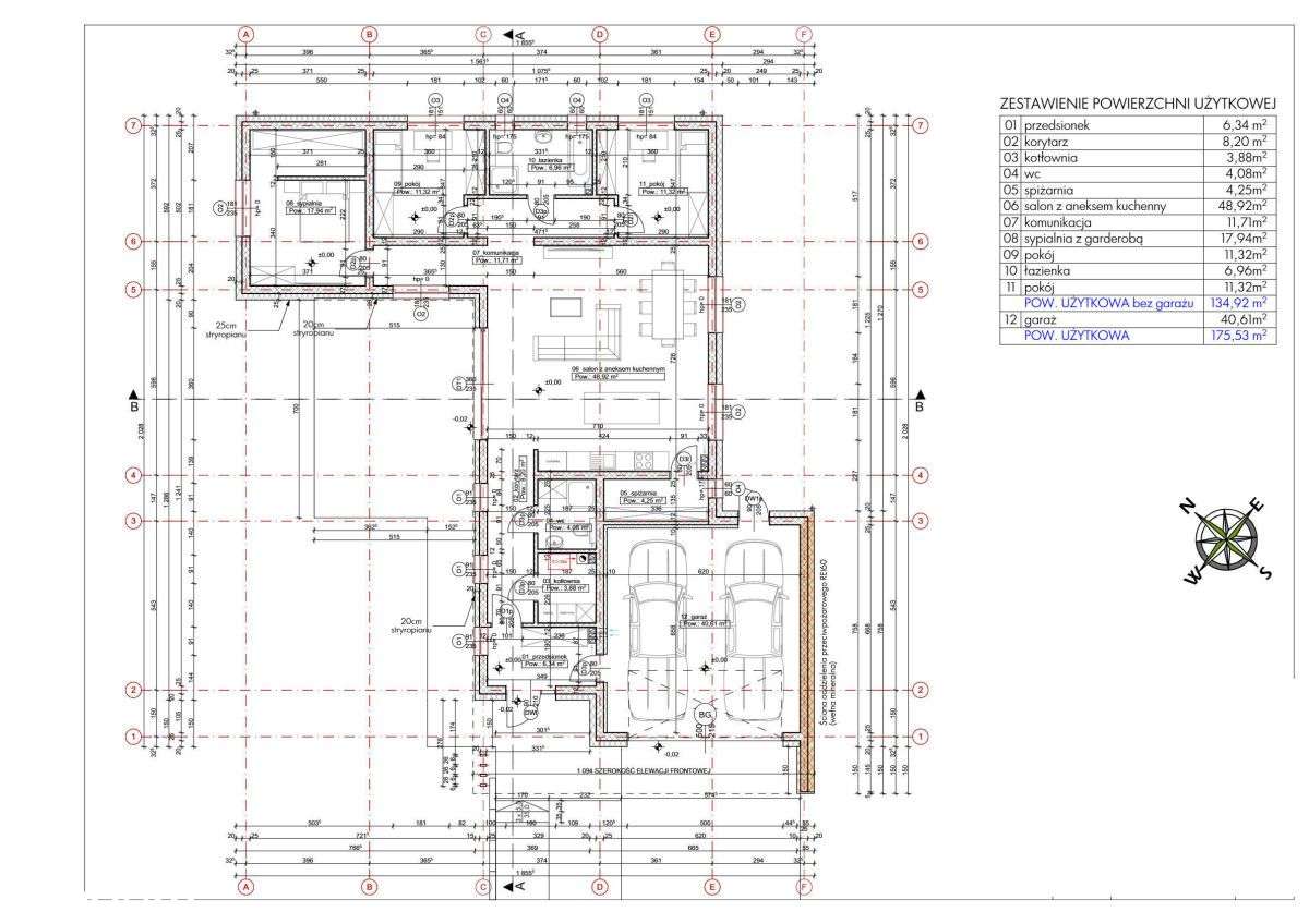 Nowoczesny Dom Parterowy|Rajsków|Cicha okolica|Stan deweloperski-15