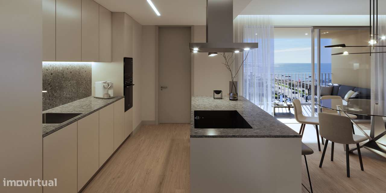 T3 1ª linha de mar -Marginal Canidelo-5