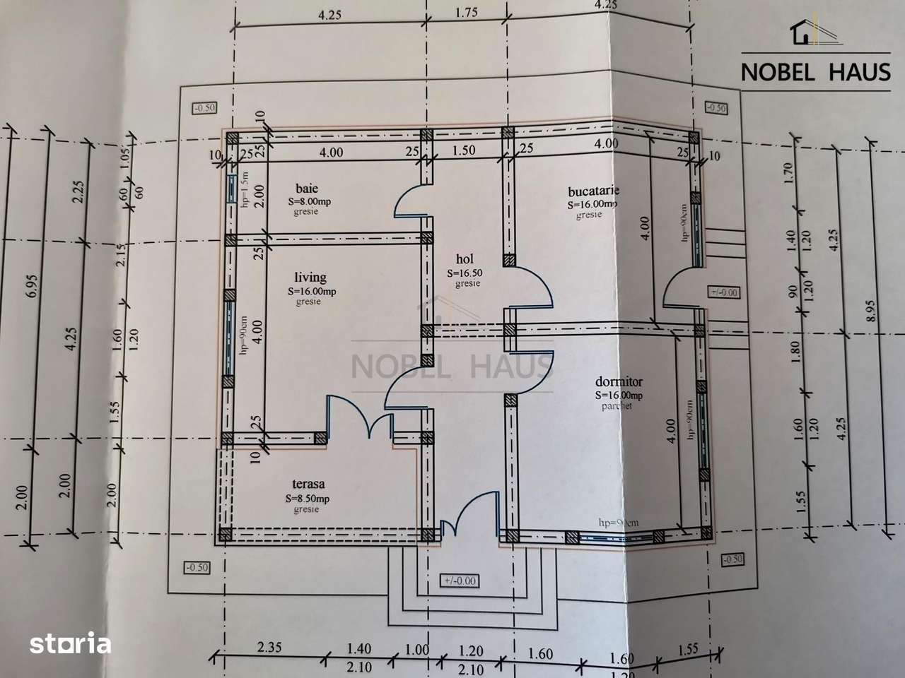 Casa noua si teren intravilan 646 mp, Bogdanesti, comuna Falciu - Imagine principală: 5/6