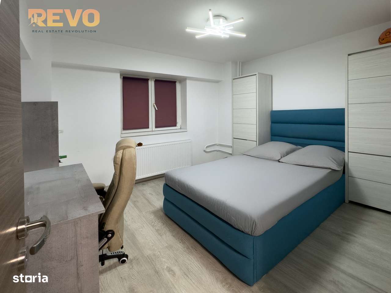 Parc Sebastian | 3 Camere | Bloc 2001 | Centrală | Parcare | Mobilat |-6