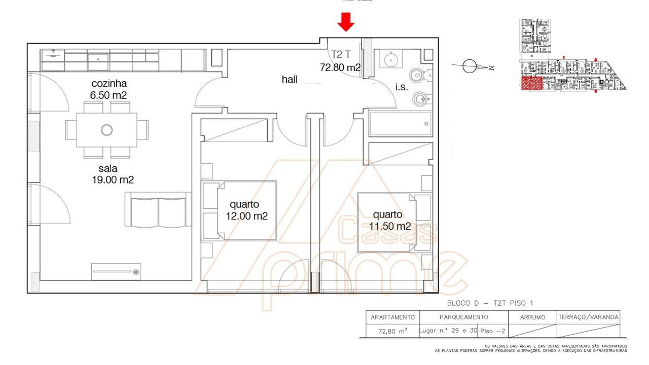 Apartamento T2 - Marginal - Figueira da Foz