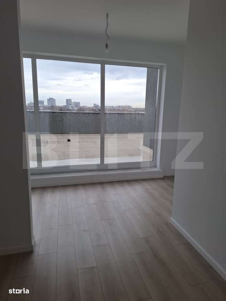 Penthouse cu 3 camere, 90,5 mp, terasa de 80,3 mp, Zona Torontalului-B - Imagine principală: 4/9