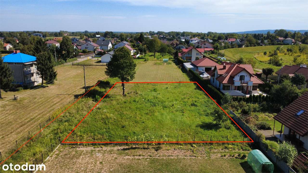 Zawierzbie działki budowlane 13,69 i 13,32ar MPZP-6