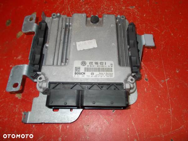 VW GOLF V 1,4 TSI STEROWNIK KOMPUTER SILNIKA 03C906032R - 1