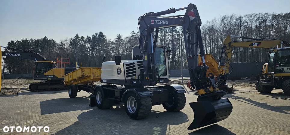 Terex TEREX / SCHAEFF/ YANMAR TW110_ głowica Engcon / Rototilt + szczypce _przyczepa_centralne smarowanie_koła skrętne - 7