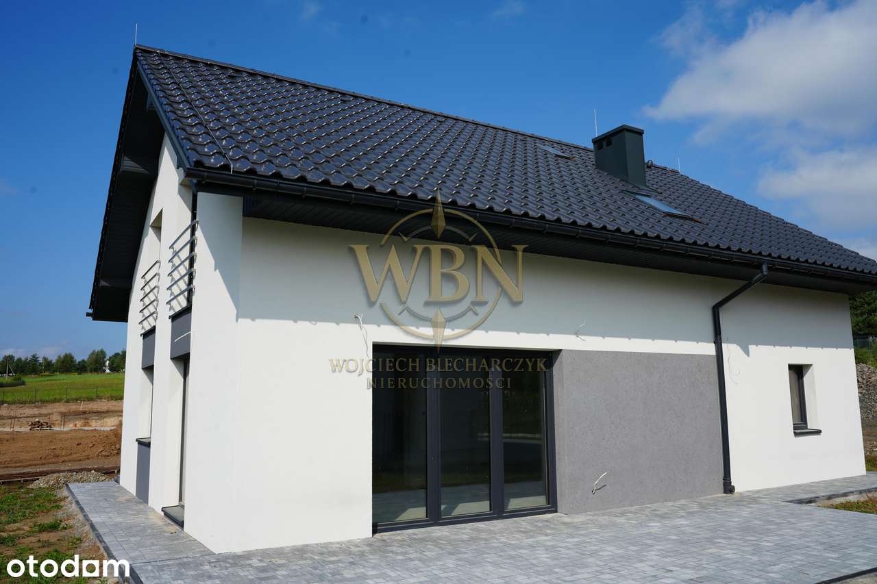 Dom z 8 arową Dzałką, Garażem, Dużym Salonem! - Pełny obrazek: 2/7