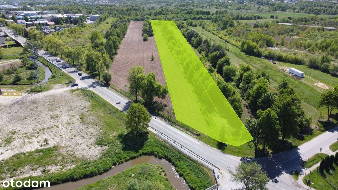 Działka pod działalność - produkcja, usługi - Pełny obrazek: 1/8