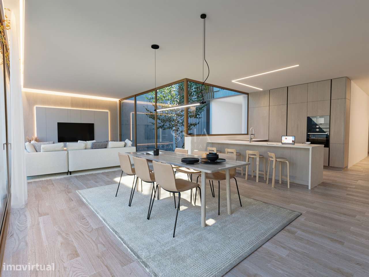 Apartamento T1 em Matosinhos I Jardim Privativo-0