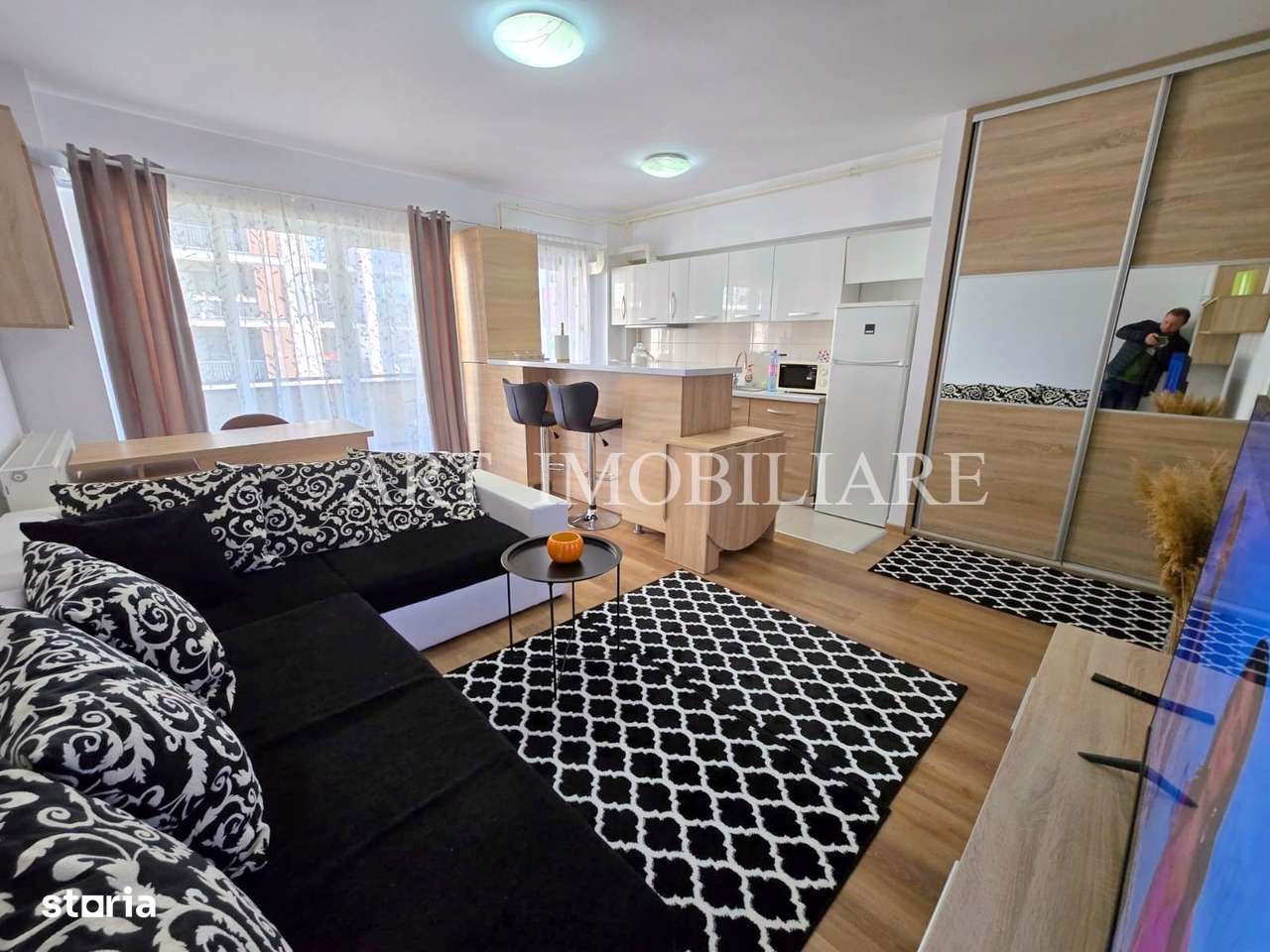 2 camere, bloc nou, mobilat modern, in Buna Ziua, in Bonjour Residence - Imagine principală: 4/13