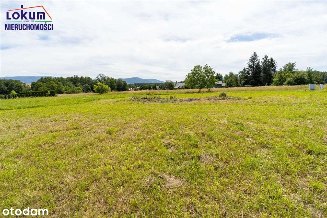 Działka blisko Skoczowa, widok na góry, media - Pełny obrazek: 4/15