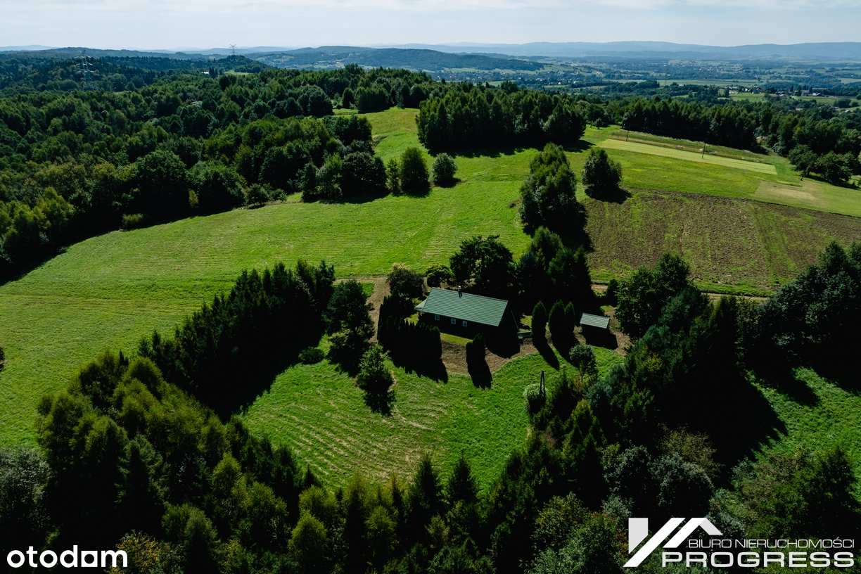 Działki widokowe budowlane  2x37a. Dom 100m2 /działka 60a. - Pełny obrazek: 5/20