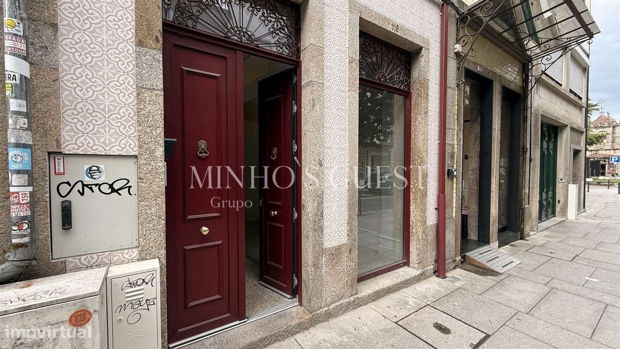 Loja de Charme (35m2) no Centro Histórico de Braga - Grande imagem: 3/9