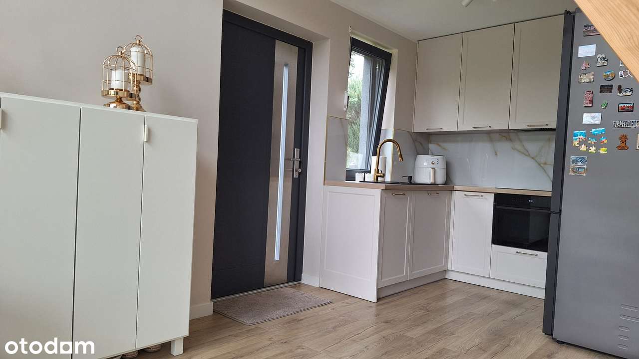 Prawo do działki ROD z przepięknym nowym domem!-7